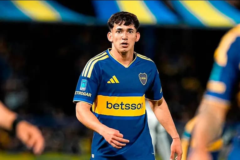 El entrerriano Rodrigo Bacidalupe debutó en Boca en el triunfo ante Central Córdoba - imagen de origen