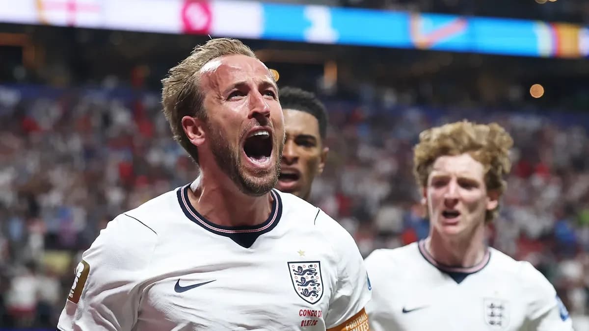 Kane rescata a Inglaterra y la mete en octavos tras una sufrida remontada ante RD Congo - imagen de origen