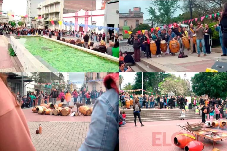Contrafestejo en Paraná: emotiva apertura por sus 25 años.