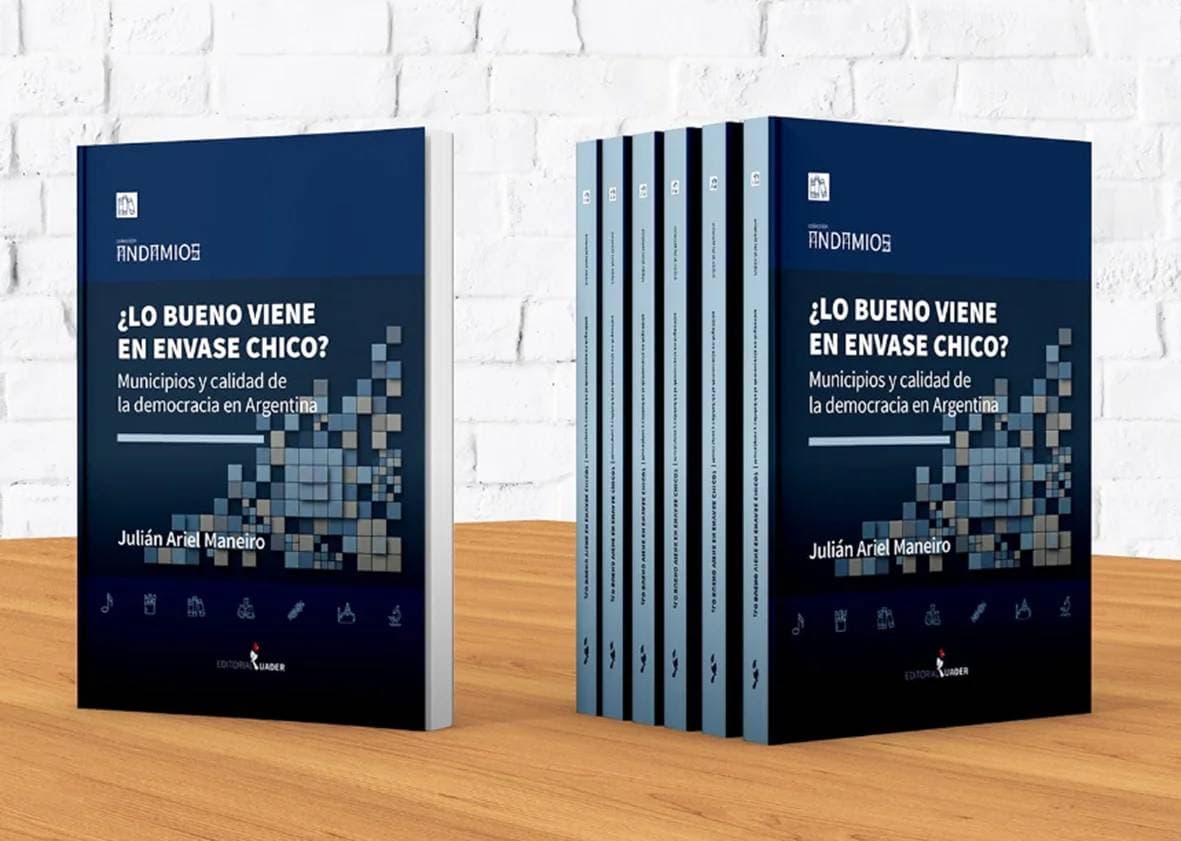 El secretario Maneiro y su libro sobre democracia municipal - imagen de origen