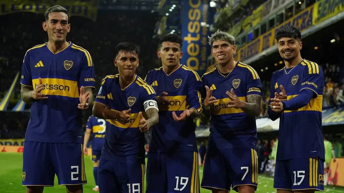 Boca goleó a Unión de Santa Fe y se mantiene firme en la pelea por el título de la Tabla Anual - imagen de origen