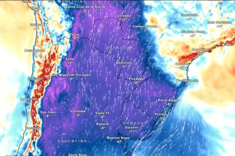Frío extremo: julio comenzará con temperaturas de hasta 12 °C por debajo de lo normal - imagen de origen