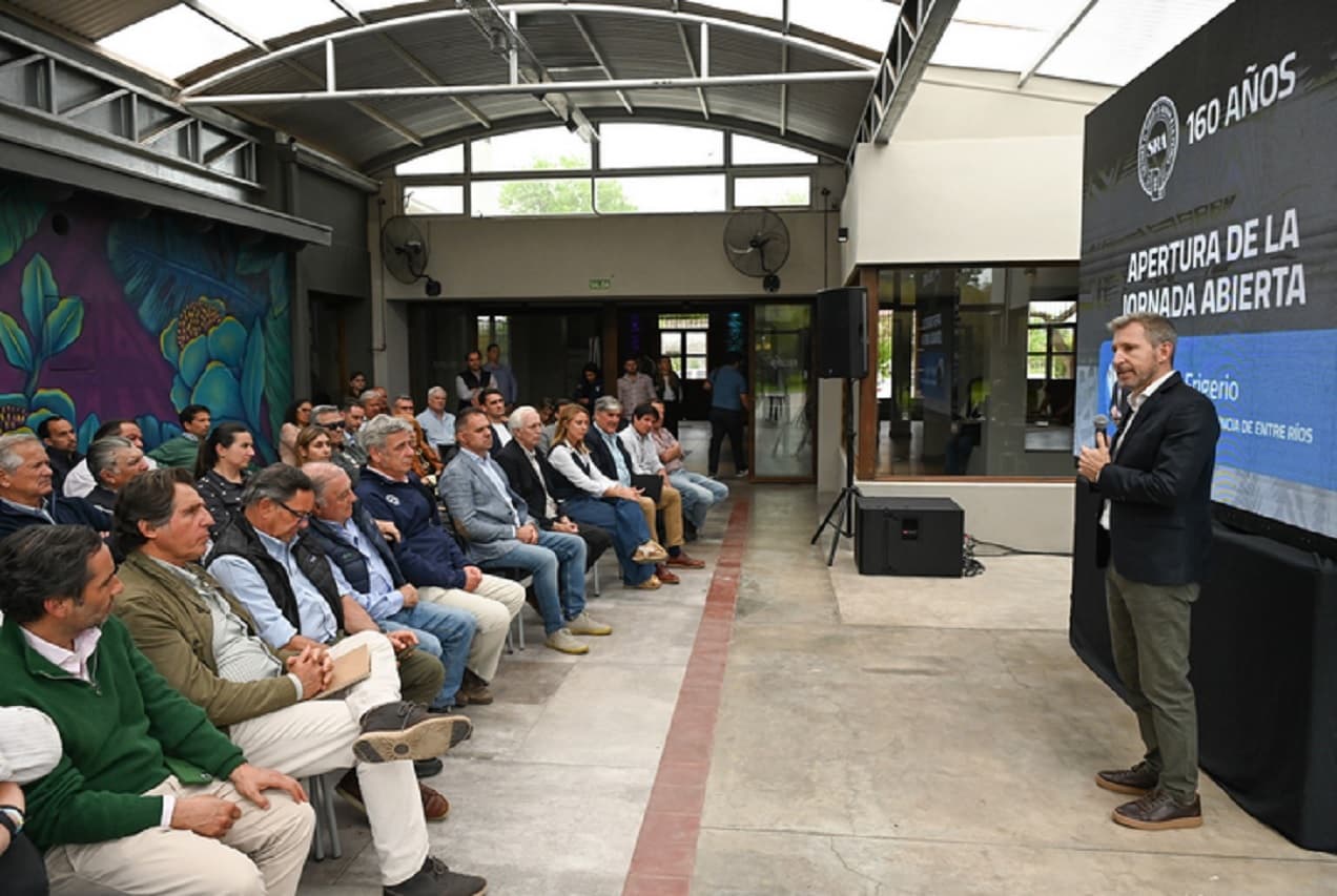 Frigerio destacó el rol del campo y las políticas para fortalecer la producción y la competitividad - imagen de origen