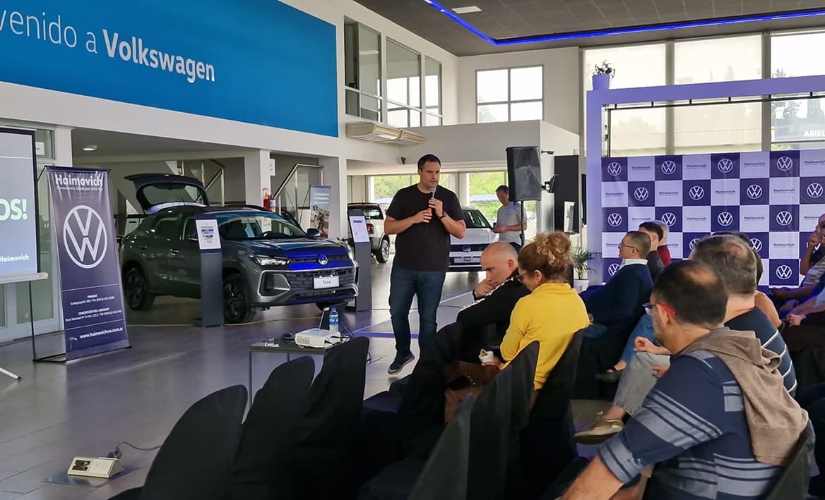 En Concepción del Uruguay y junto a Piñeiro, Haimovich Volkswagen fortaleció su propuesta de planes de ahorro