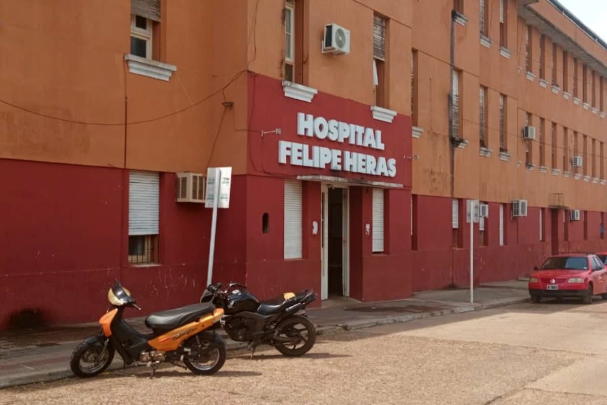 La mujer fue lleva al Hospital Heras y luego recibió el alta