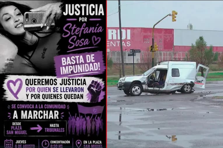 Choque fatal en Paraná: la familia de Estefanía Sosa reclama justicia y piden cadena de oración por su madre - imagen de origen