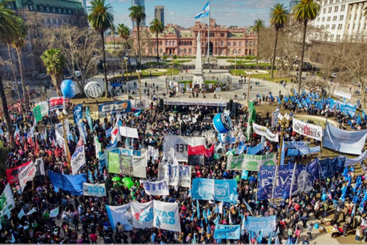 Llega la marcha por los endeudados - imagen de origen