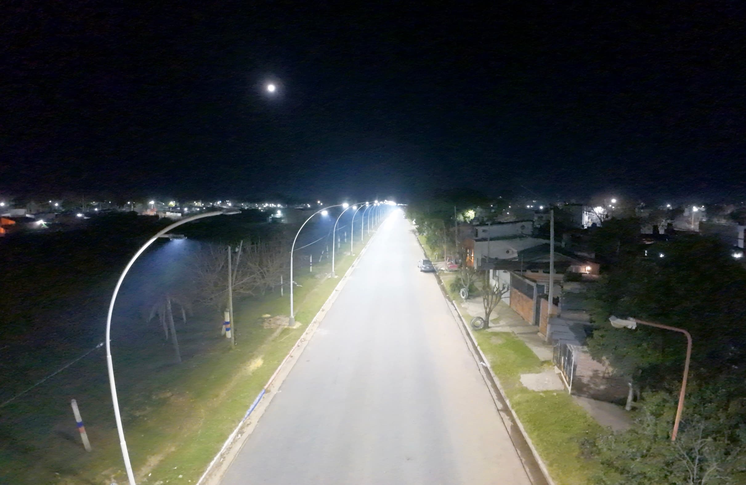 El Tránsito Pesado ya tiene encendidas las 130 nuevas luminarias LED - imagen de origen
