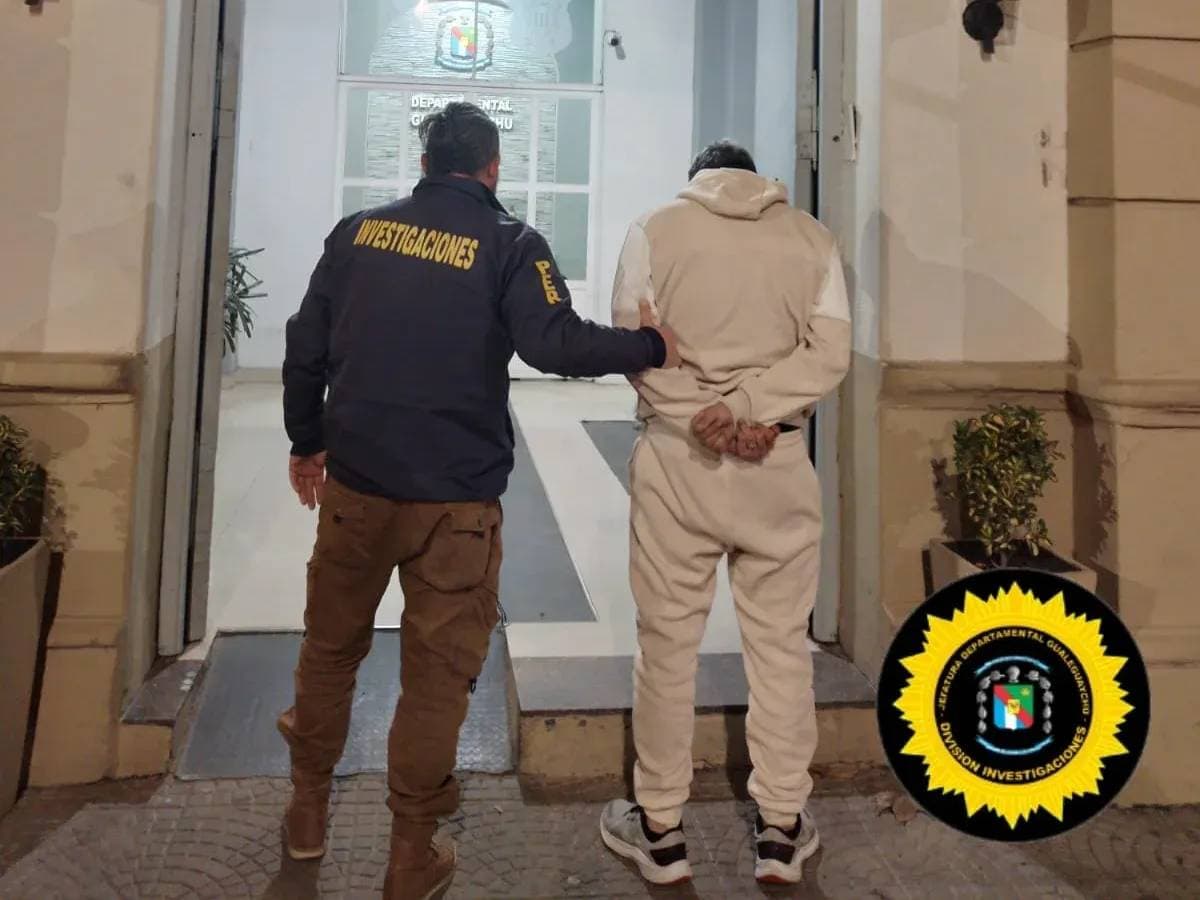 Detuvieron a un joven de 22 años por una causa de abuso sexual y le encontraron una "piedra" de cocaína - imagen de origen