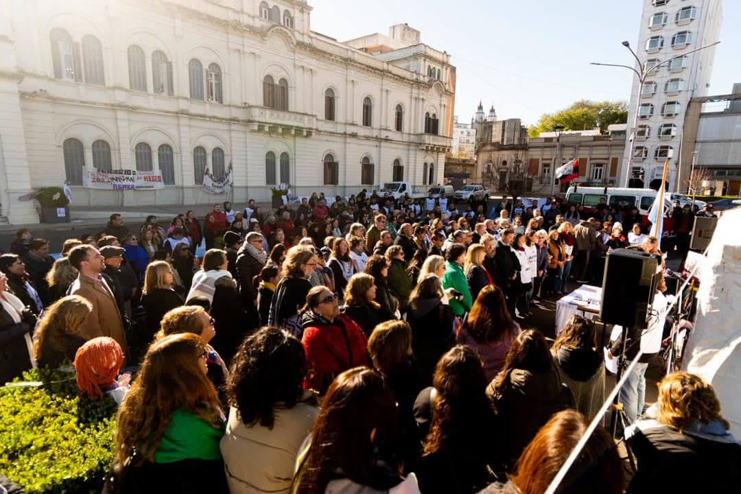 En demanda de salarios y contra la reforma, se moviliza la Multisectorial - imagen de origen