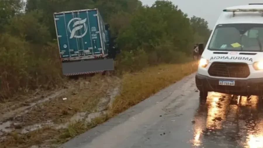 Murió en Paraná un camionero brasileño que había sufrido un choque en la ruta 6 | Análisis - imagen de origen