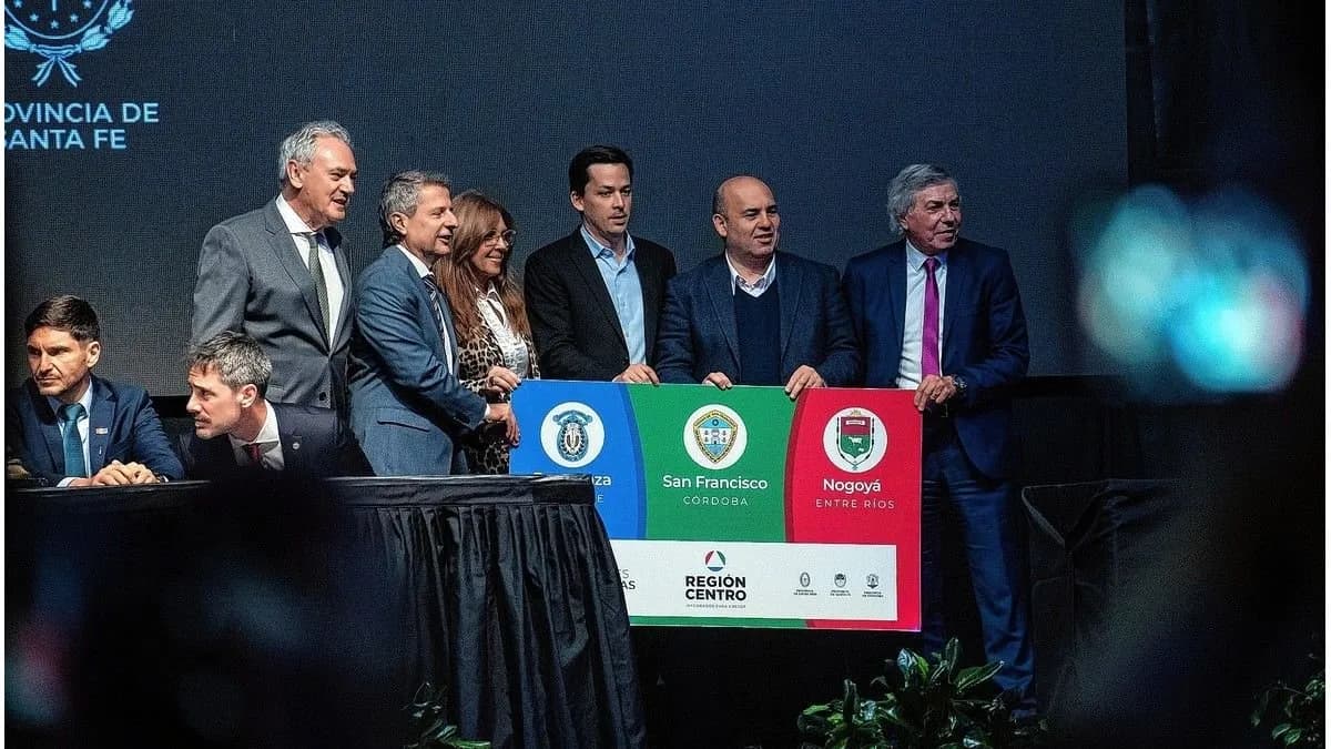 Nogoyá selló un hermanamiento con Esperanza y San Francisco para fortalecer la cadena láctea - imagen de origen