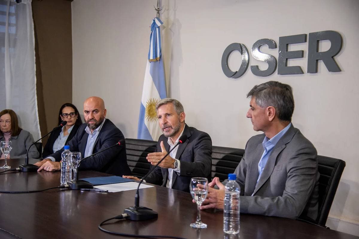 Frigerio destacó la recuperación de OSER con más prestaciones, mayor cobertura y cuentas ordenadas - imagen de origen