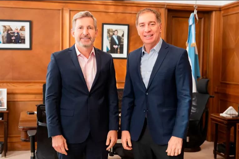 Frigerio elogió a Santilli tras asumir como jefe de Gabinete: “Conozco tu capacidad de diálogo” - imagen de origen
