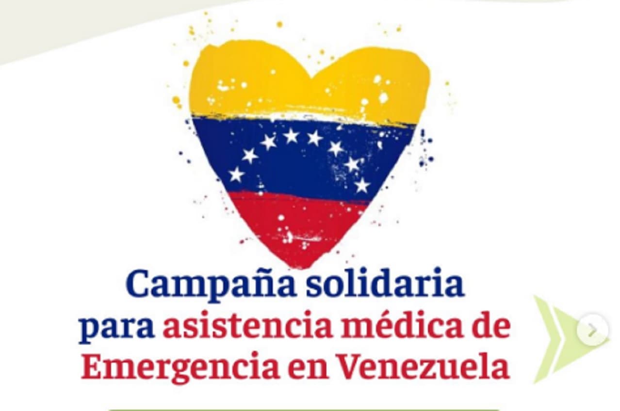 Camnpaña solidaria con Venezuela en el Hospital San Roque - imagen de origen