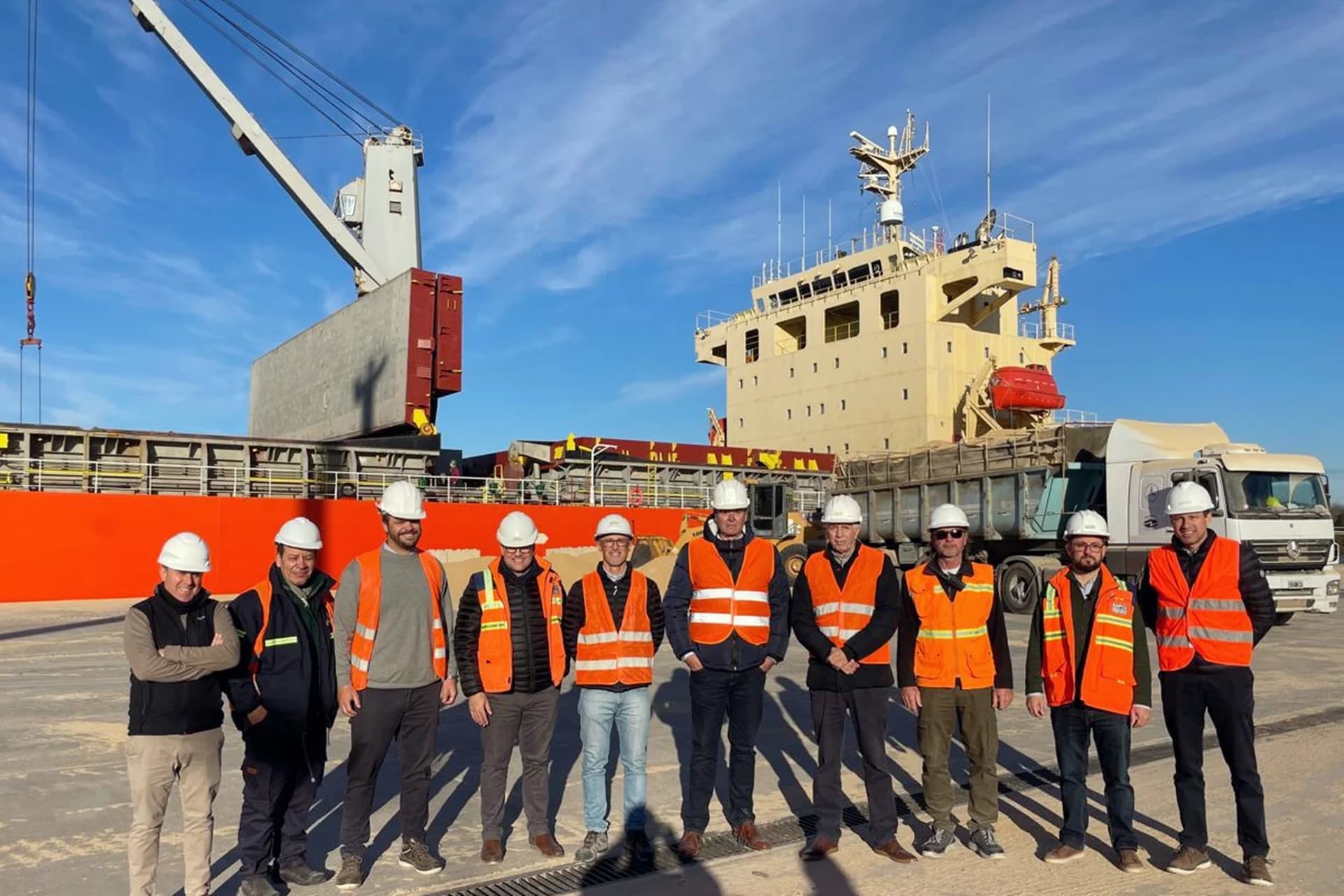 De Gualeguaychú a Dinamarca: se concretó la primera exportación de soja no modificada de Entre Ríos - imagen de origen