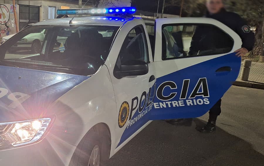 Gualeguaychú: Cayó el autor de un violento asalto con un cuchillo carnicero y recuperaron lo robado - imagen de origen