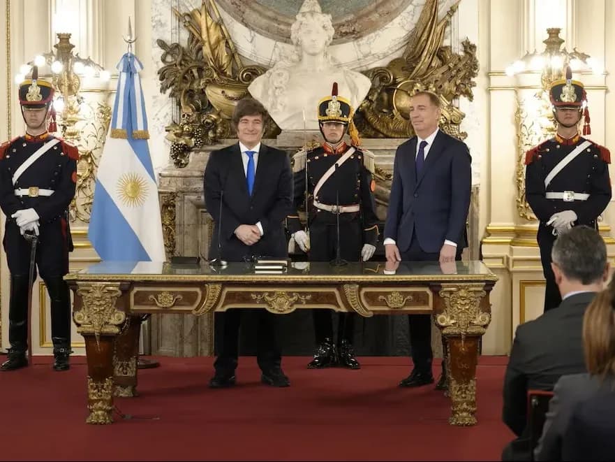 Santilli asume como jefe de Gabinete: la amplia convocatoria y el fastidio de un sector del Gobierno con el PRO - imagen de origen