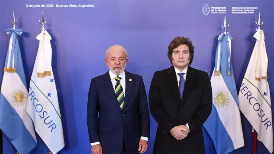 Mercosur: Milei viaja al Paraguay en medio de fuertes tensiones geopolíticas y comerciales con Brasil | Análisis - imagen de origen