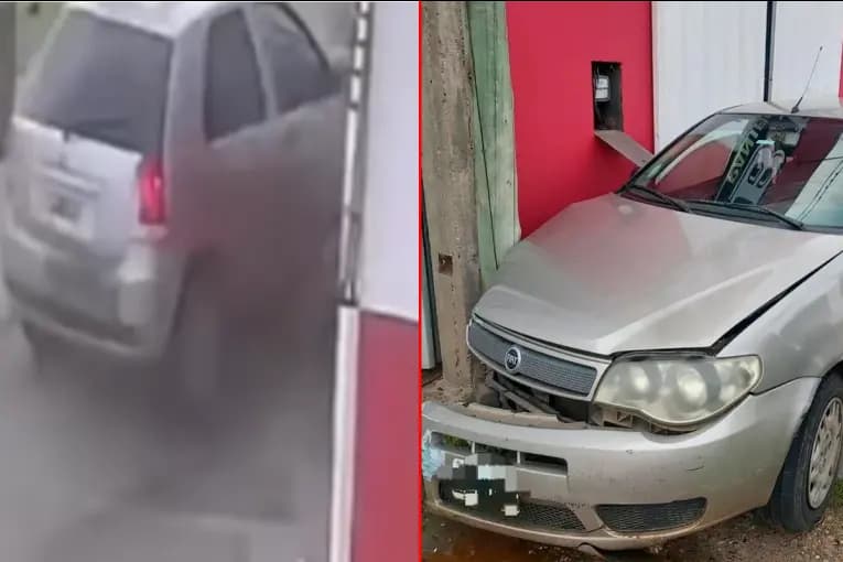 El conductor manejaba con 1,87 gramos de alcohol y chocó contra una verdulería