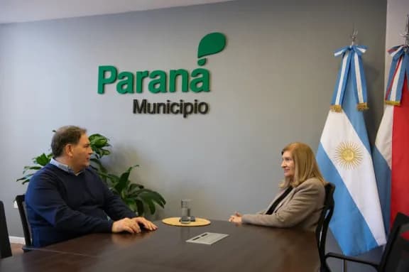 Rosario Romero recibió al ministro de Seguridad bonaerense para intercambiar experiencias de gestión - imagen de origen