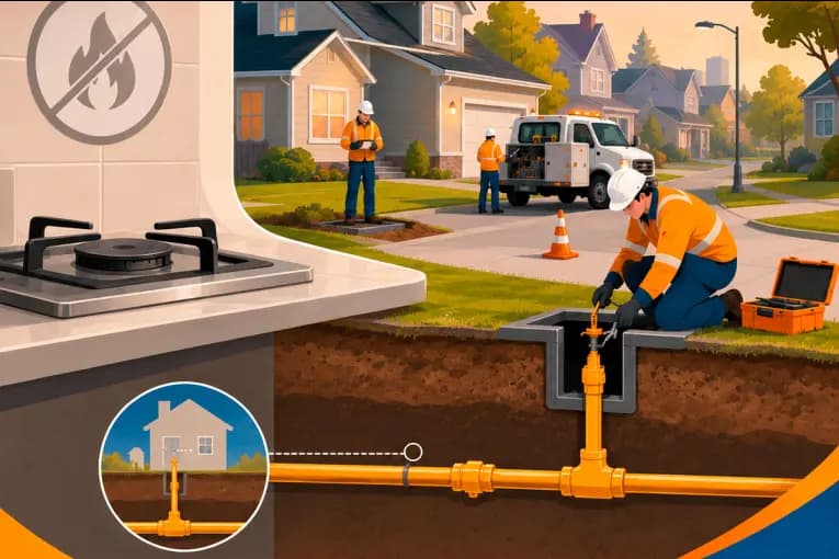 Corte de gas en Paraná: el servicio se restablece y Redengas intensifica el operativo en reconectar casa por casa - imagen de origen