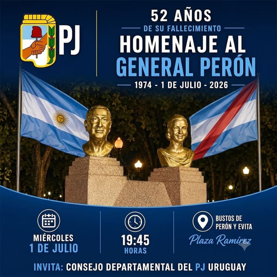 Homenaje a Juan D. Perón - imagen de origen