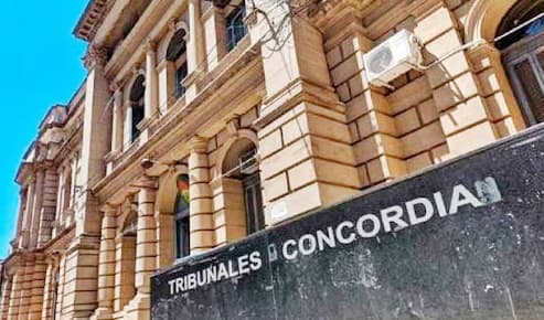 Movimiento de causas judiciales en tribunales de Concordia - imagen de origen