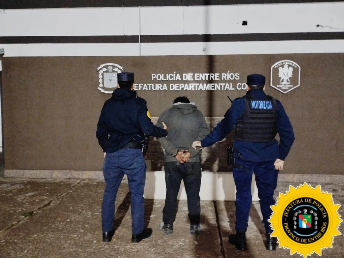 Intentó robar dos botellas de fernet de un supermercado y terminó detenido - imagen de origen