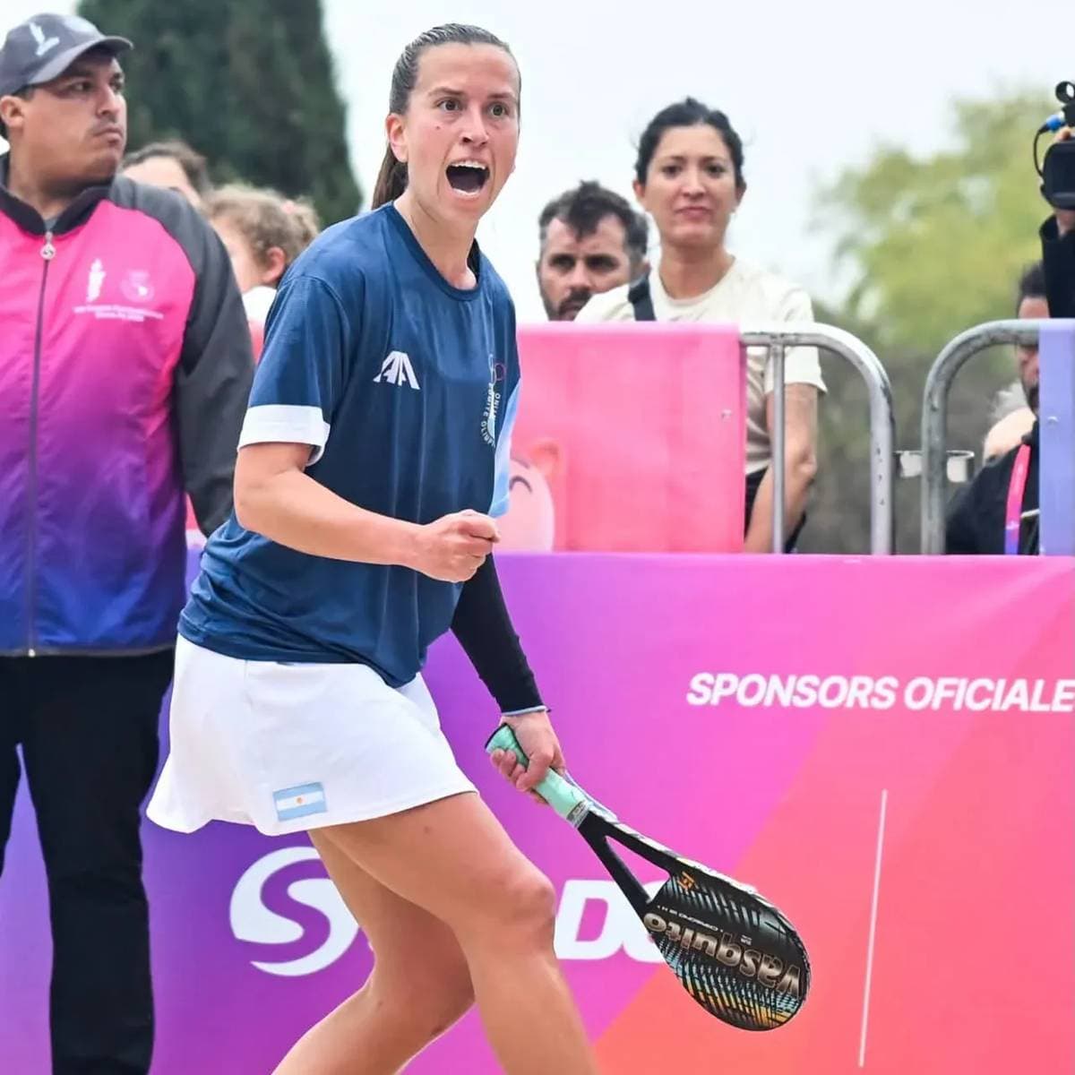 Juegos Suramericanos: Melina Spahn va por la medalla de oro - imagen de origen