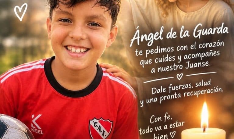 ¡Fuerza Juanse! Piden oraciones por niño de Villa del Rosario que sufrió un accidente - imagen de origen