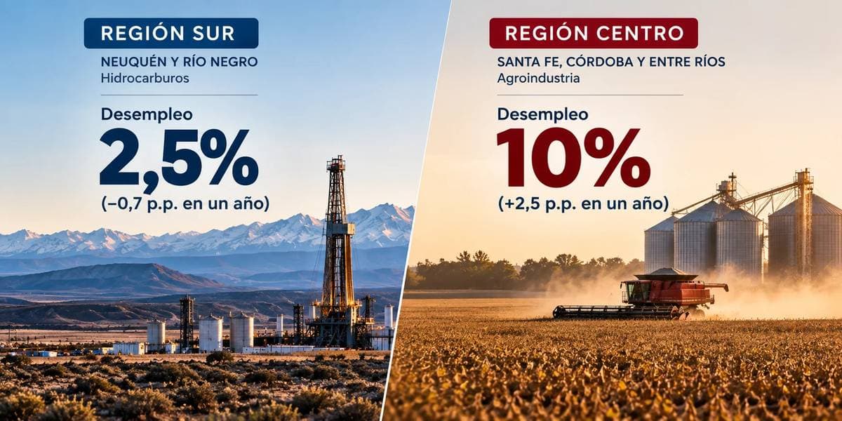 La Región Centro creció 1,5% pero el empleo mostró un fuerte deterioro - imagen de origen