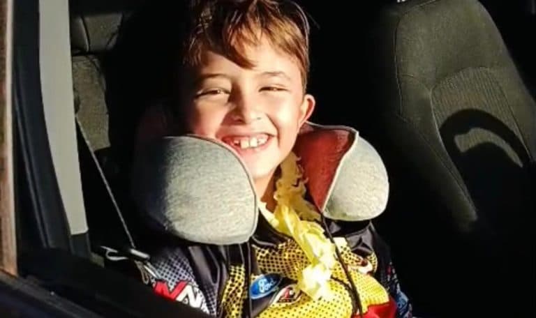 Juan Cruz volvió a casa: “El campeón es él” dijo su mamá - imagen de origen