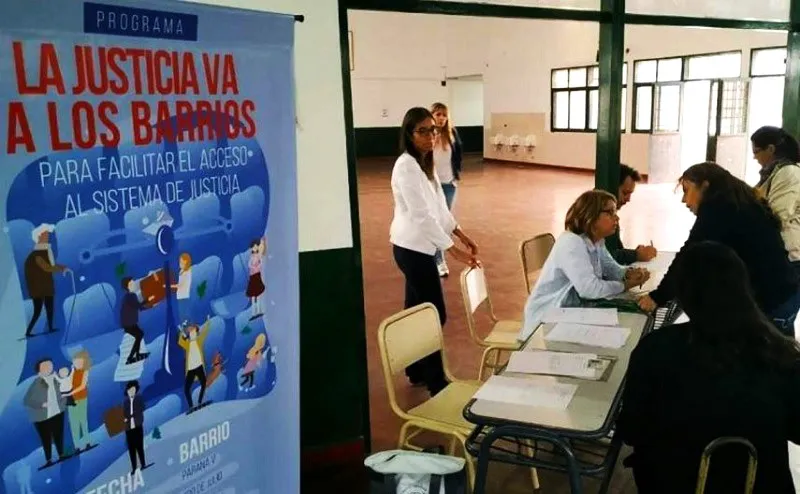 Acercarán a los vecinos servicios judiciales sobre cuota alimentaria, divorcio y seguimiento de denuncias - imagen de origen