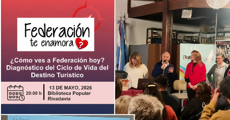 "Vamos Federación" destacó la importancia de contar con datos reales para planificar el turismo local - 7PAGINAS - imagen de origen