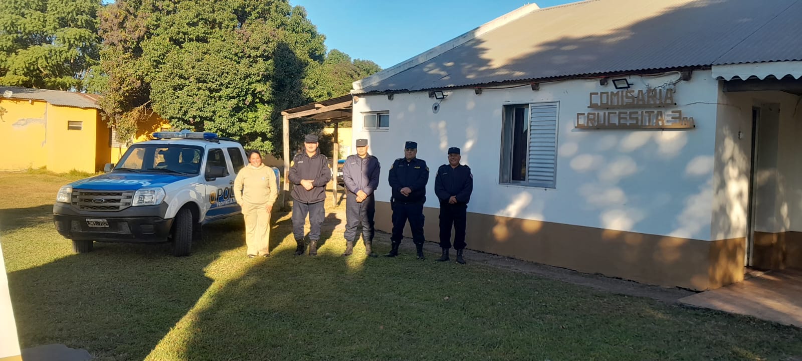Comisaría Crucecitas Tercera incorporó un nuevo móvil policial para reforzar la seguridad en la jurisdicción - imagen de origen