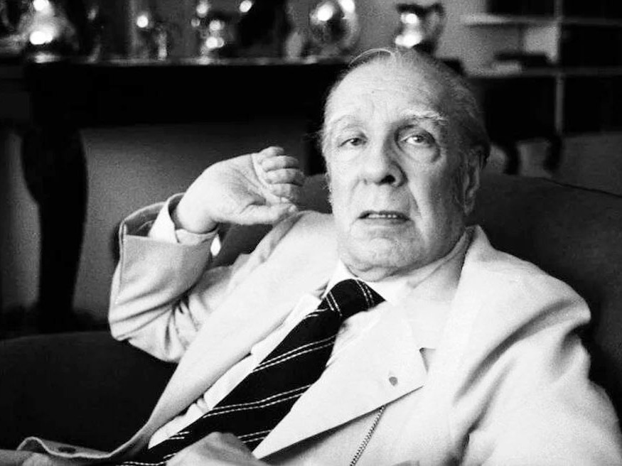 Borges en los años ochenta - imagen de origen