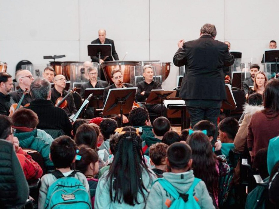 Inicia una nueva edición del programa A Toda Orquesta con música de la Sinfónica para escuelas de toda la provincia - imagen de origen
