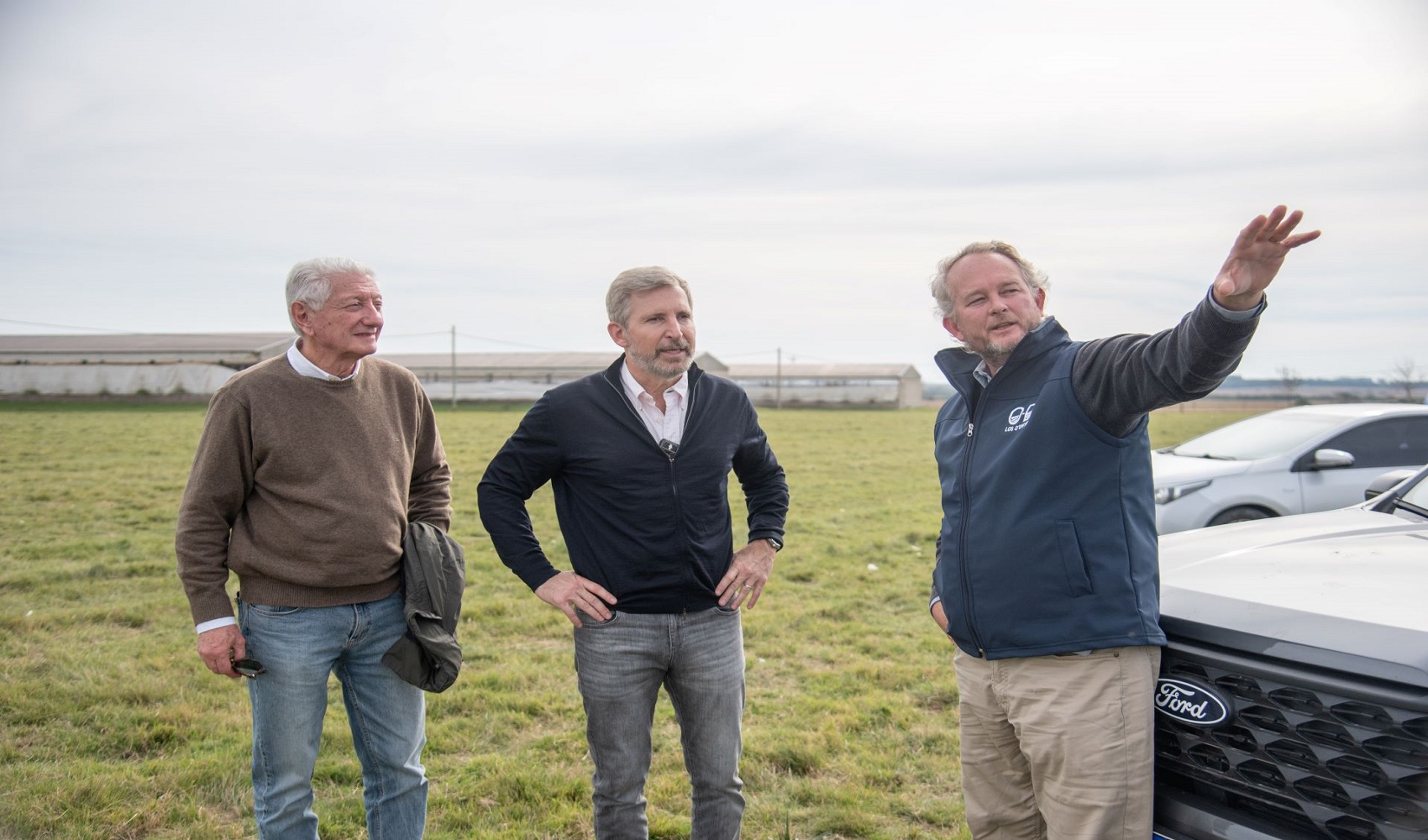 Frigerio visitó un emprendimiento productivo en Arroyo Barú - imagen de origen