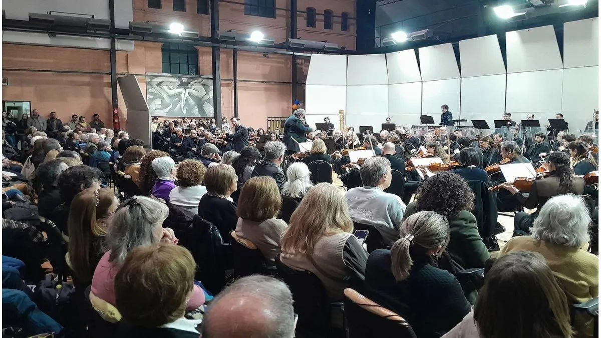 Más de 350 personas acompañaron el concierto de la Orquesta Sinfónica de Entre Ríos - imagen de origen