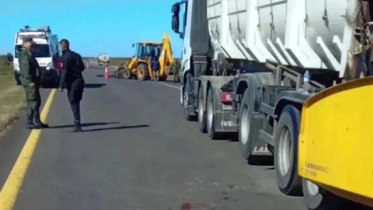 Falleció el operario atropellado por un camión mientras trabajaba sobre la Ruta 14 - imagen de origen