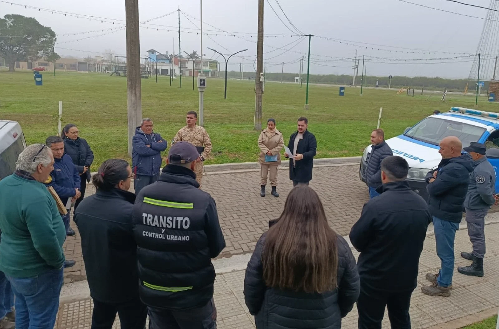 Realizaron una charla informativa para ultimar los detalles de la fiesta por el Día de la Bandera en Pueblo Belgrano - imagen de origen