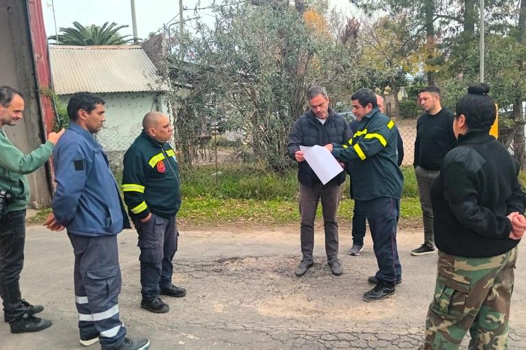 Bomberos Voluntarios de Ceibas dialogaron con autoridades provinciales y nacionales sobre las necesidades del cuartel - imagen de origen