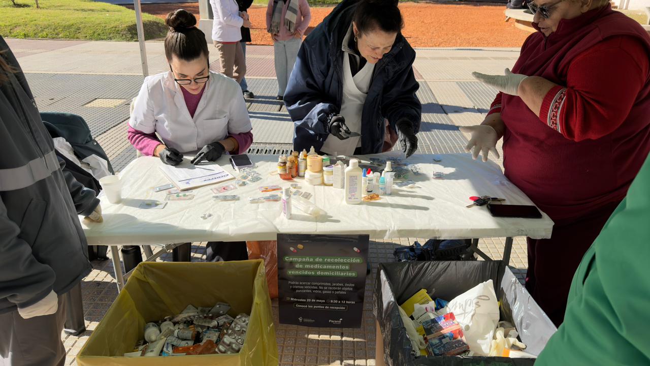 Recolectaron medicamentos vencidos en Paraná - Plaza Web - imagen de origen