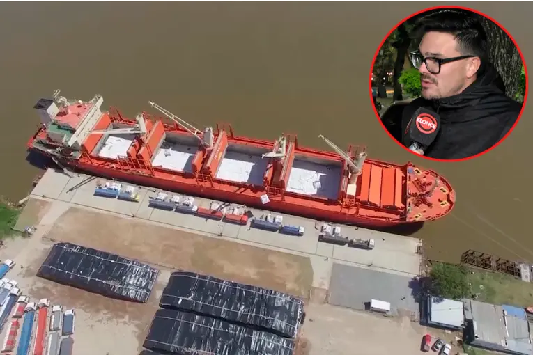 Privatización de la Hidrovía: abogado ambientalista advierte por el impacto sobre el río Paraná - imagen de origen