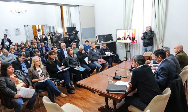 Boleas y Bagnat expusieron en el Senado sobre la reforma previsional - imagen de origen