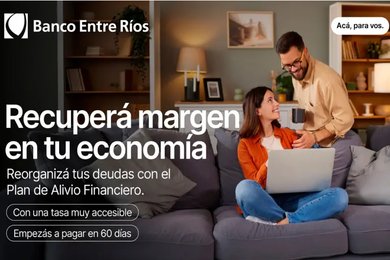 Banco Entre Ríos habilitó inscripción al “Plan de Alivio Financiero”: hasta 60 cuotas, tasas y los detalles - imagen de origen