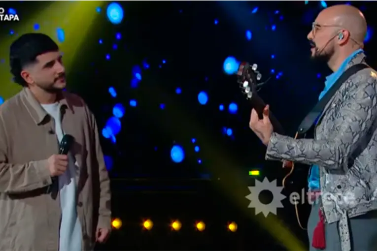 Entrerriano cantó junto a Abel Pintos y emocionó en televisión - imagen de origen