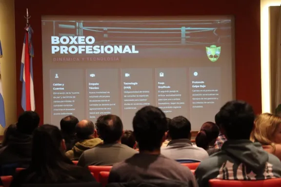 Dictaron una capacitación sobre el Reglamento Argentino de Boxeo - imagen de origen
