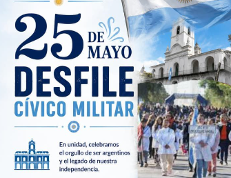 El desfile cívico-militar del 25 de Mayo en Concordia se podrá seguir en vivo por televisión y YouTube - 7PAGINAS - imagen de origen